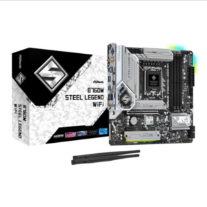 ASRock B760M Steel Legend WiFi DDR5, Socket 1700, PCIe 5.0, 3x M.2, WiFi 6E, 2.5GbE, M-ATX
