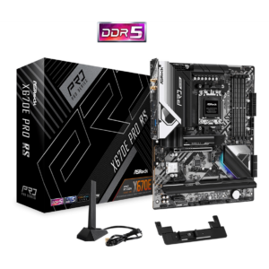 ASRock X670E Pro RS, Socket AM5, PCIe 5.0, 5x M.2, USB 3.2, WiFi AX 6E, ATX