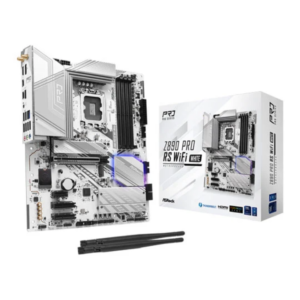 ASRock Z890 PRO RS WiFi WHITE, DDR5, Socket 1851, PCIe 5.0, 4x M.2, 2.5GbE, ATX