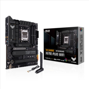 ASUS TUF GAMING X670-PLUS WIFI, Socket AM5, PCIe 5.0, 4x M.2, AX WiFi 7, USB 3.2, ATX