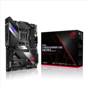 ASUS ROG Crosshair VIII Hero WiFi X570, Socket AM4, PCIe 4.0, 2x M.2, AX WiFi, ATX