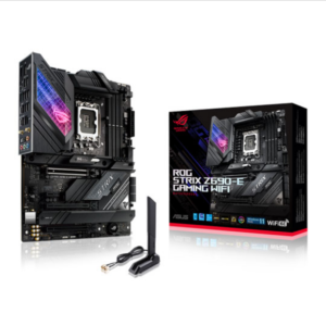 ASUS ROG STRIX Z690-E GAMING WiFi DDR5, Socket 1700, PCIe 5.0, RGB, 4x M.2, ATX
