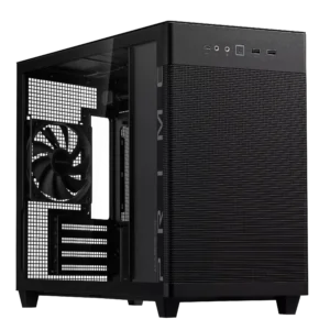 ASUS Prime AP201 TG Micro-ATX Case – Black
