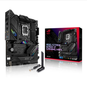 ASUS ROG STRIX B760-F GAMING WiFi DDR5, Socket 1700, PCIe 5.0, 3x M.2, WiFi 6E, 2.5GbE, ATX