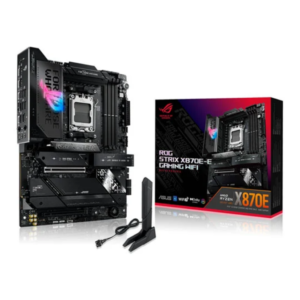 ASUS ROG STRIX X870E-E GAMING WiFi, Socket AM5, 5x M.2, 5GbE, WiFi 7, ATX