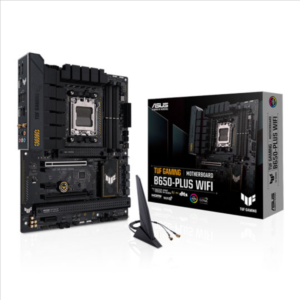 ASUS TUF GAMING B650-PLUS WIFI, Socket AM5, PCIe 4.0, 3x M.2, AX WiFi 6, USB 3.2, ATX