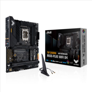 ASUS TUF Gaming B660-PLUS WiFi 6 AX D4, Socket 1700, DDR4, PCIe 5.0, 3x M.2, ATX