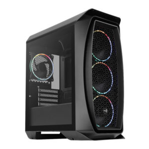 Aerocool Aero One Mini Eclipse ARGB Micro-ATX Case – Black