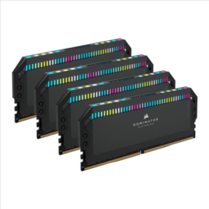 64GB (4x16GB) DDR5/6400MHz CAS32 (Corsair DOMINATOR Platinum RGB Black)
