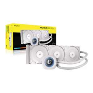 Corsair NAUTILUS 360 RS LCD – White