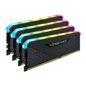 128GB (4x32GB) DDR4/3200MHz C16 (Corsair Vengeance RGB RS Black)