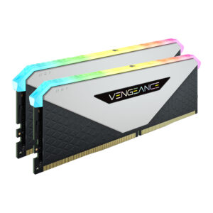 16GB (2x8GB) DDR4/3600MHz C18 (Corsair Vengeance RGB RT White)