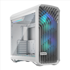 Fractal Design Torrent RGB (Clear TG) ATX Case – White