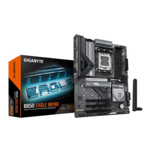 Gigabyte AMD B850 Eagle WiFi, Socket AM5, PCIe 5.0, 3x M.2, WiFi 6E, USB 3.2, ATX
