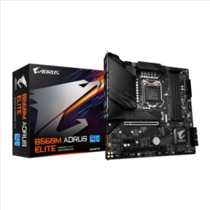 Gigabyte B560M Aorus Elite, Socket 1200, PCIe 4.0, 2x M.2, 2.5GbE, USB 3.2, Micro-ATX