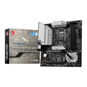 MSI MAG B560M Mortar Wifi, Socket 1200, PCIe 4.0, 2xM.2, 2.5GbE, AX/BT5.2, USB 3.2 Gen2x2, Micro-ATX