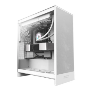 NZXT H7 FLOW Mid Tower ATX Case – White