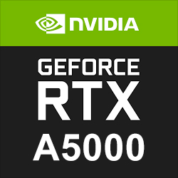 NVIDIA RTX A5000 Professional Graphics Card 24GB, 4DP, 8192 Core