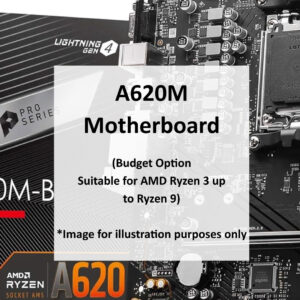 ASRock AMD B850 Pro-A WiFi, Socket AM5, PCIe 5.0, 4x M.2, USB 3.2, ATX